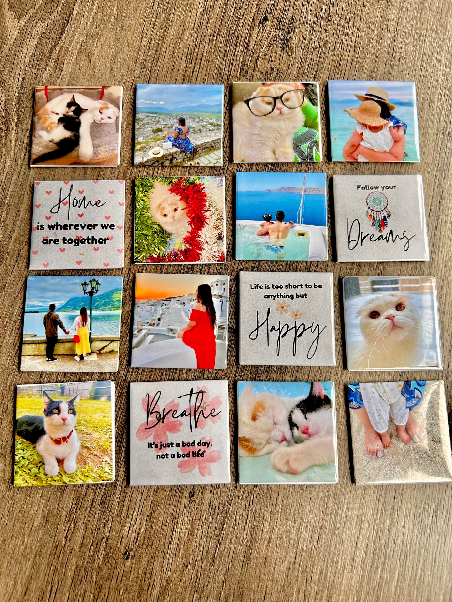 8 Magnets Set 2"x2"